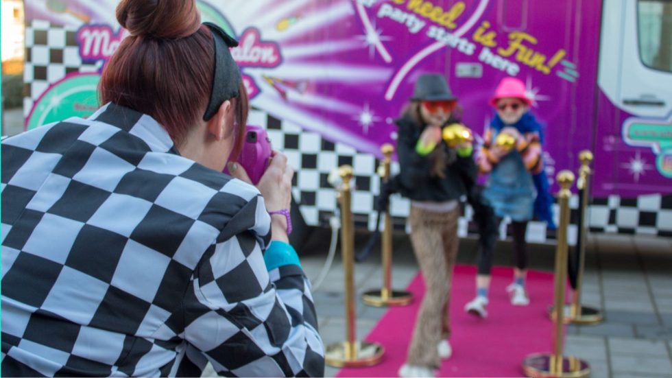 Disco karaoke bus kinderfeestje