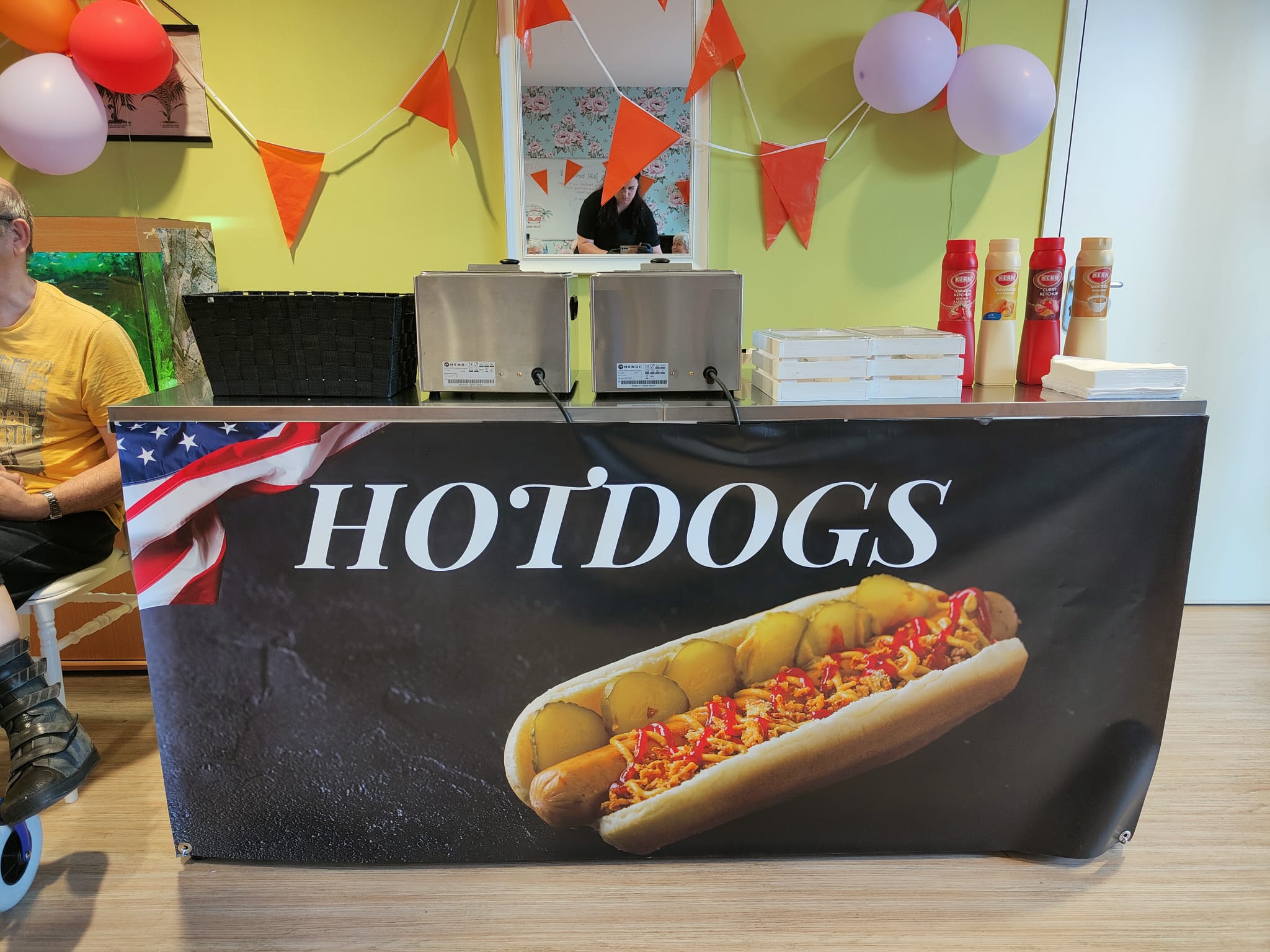 Hotdog kraam